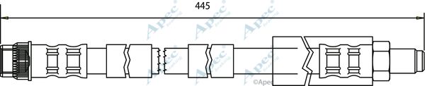 APEC BRAKING Тормозной шланг HOS3007